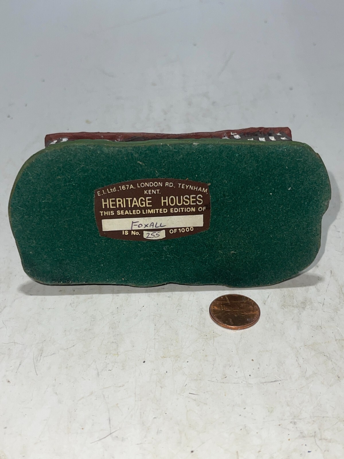 Heritage Houses Limited Edition Of Foxall
