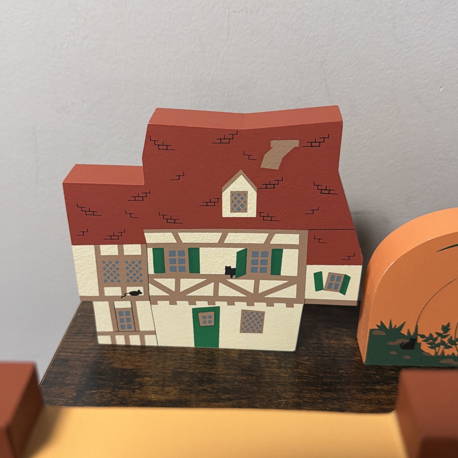 Cat’s Meow Village Nursery Rhyme Series – Lot of 6 Wooden, Hand Painted Figures