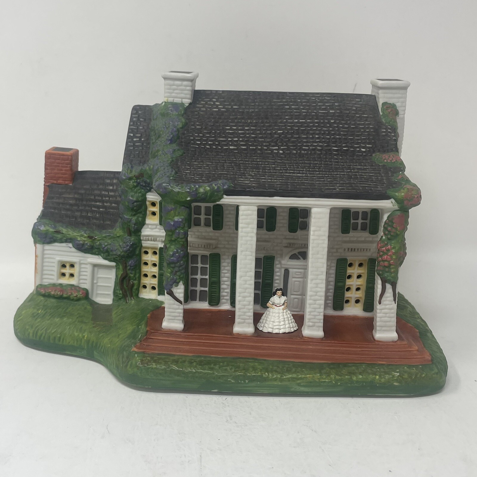 Gone With The Wind “Tara” Lighted Sculpture Hawthorne Porchlight Collection 1993