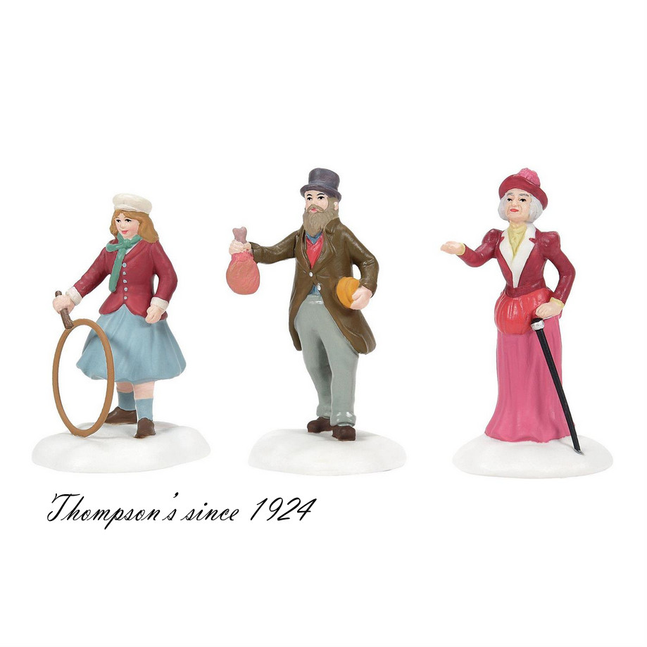 Enesco Friends & Neighbors S/3 Dickens Village 6013423