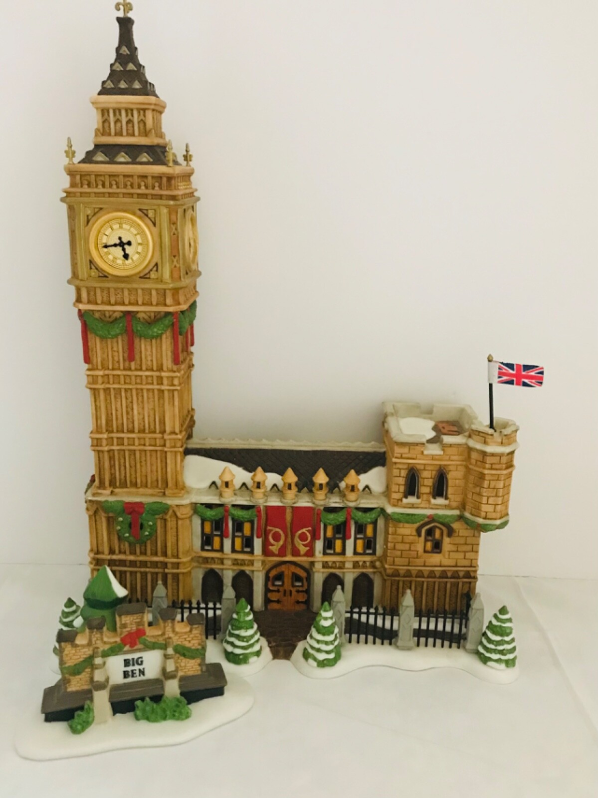 D56 Dickens Village Series,Big Ben,Historical Landmark Series 1998 Limited,Set/2