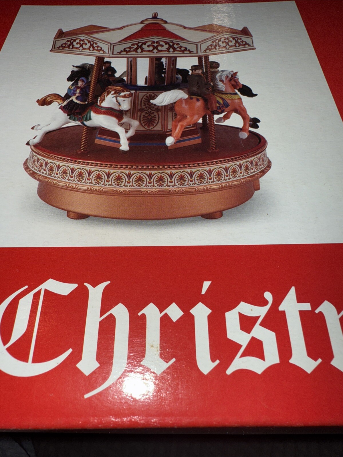Mr Christmas Grand Carousel Musical Rotating Original Classics 30 Songs New In B