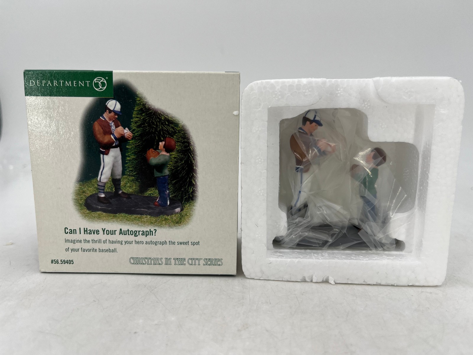 Department 56- Can I Have Your Autograph 2.5” baseball- #59405