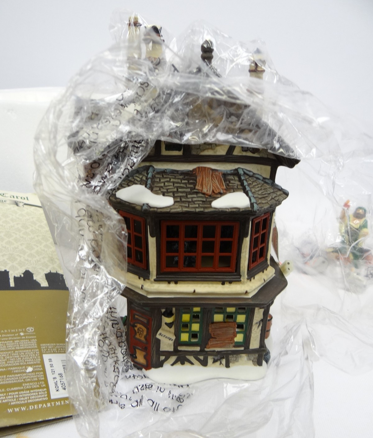 VERY RARE RELEASE Dept 56 Ebenezer Scrooge House Dickens Village Christmas Carol