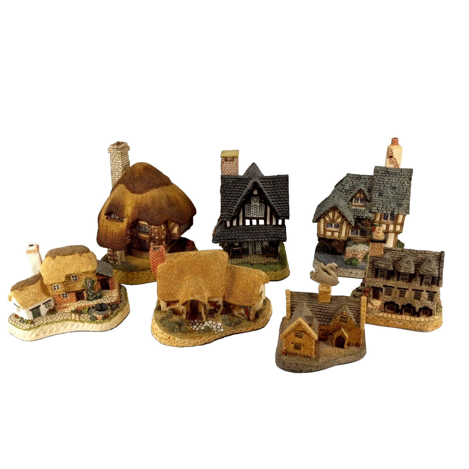 David Winter Cottages Lot Qty of 7