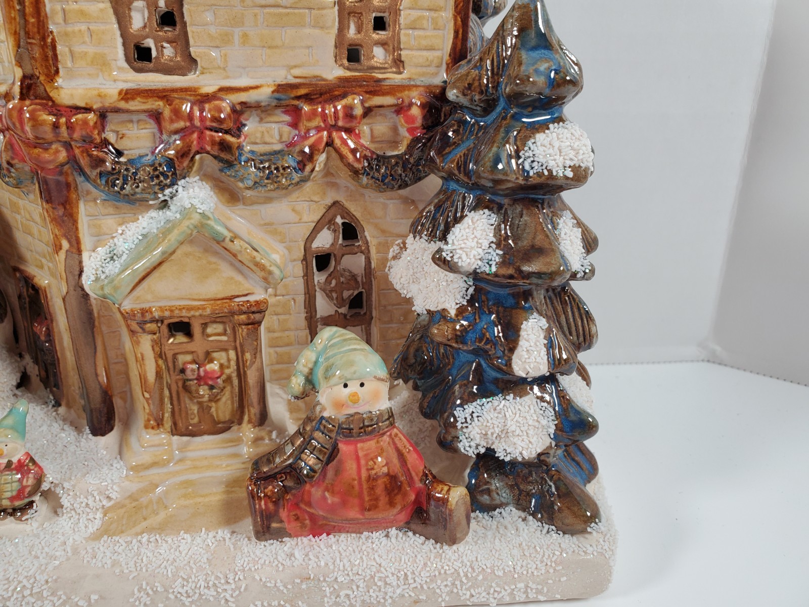 Vintage Christmas Ceramic House – Kirkland’s Potters Garden II