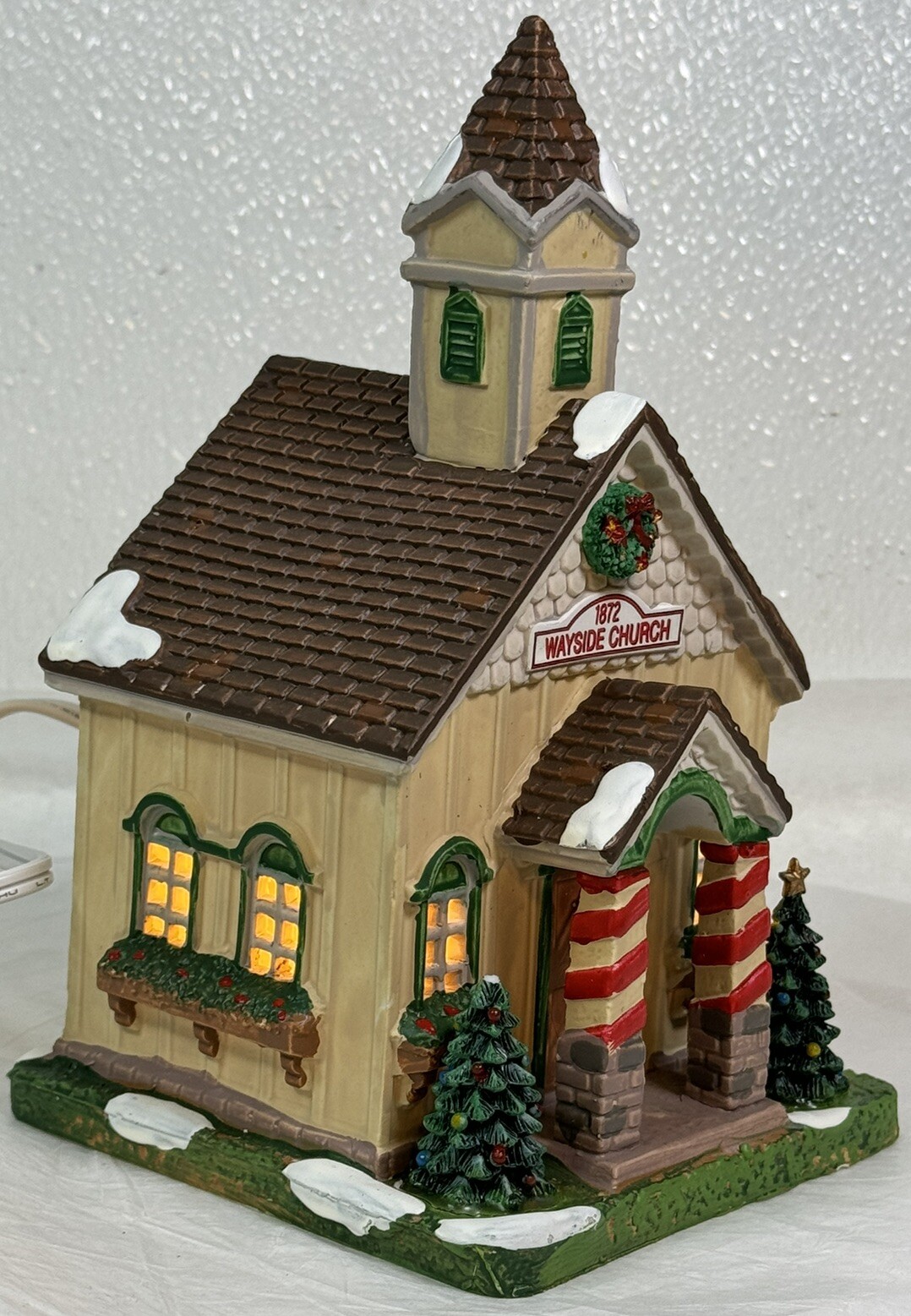 Lemax Wayside Church Porcelain Lighted Building