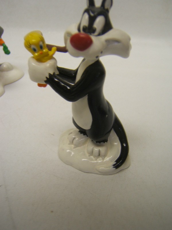 Dept 56 Set of 4 “Looney Tunes Animation Film Festival” #56.54983 MIB