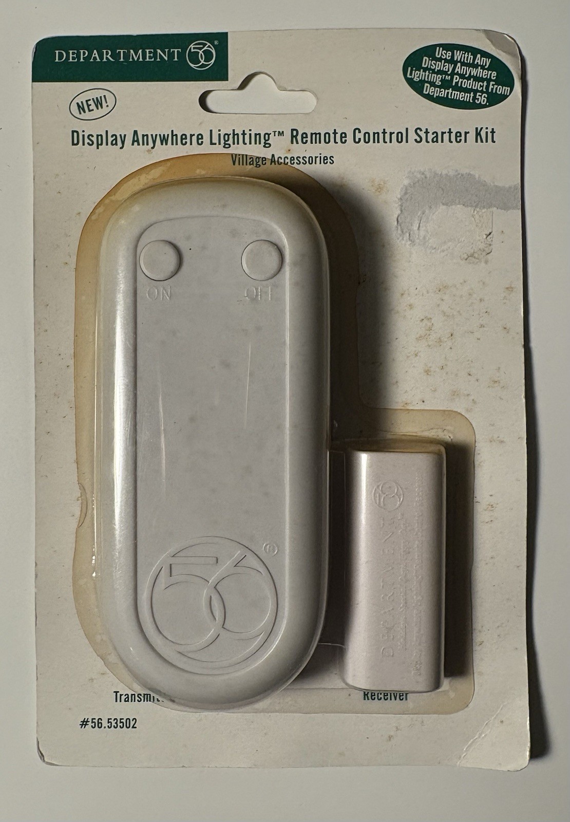 Department 56 Display Anywhere Lighting Remote Control Starter Kit – New