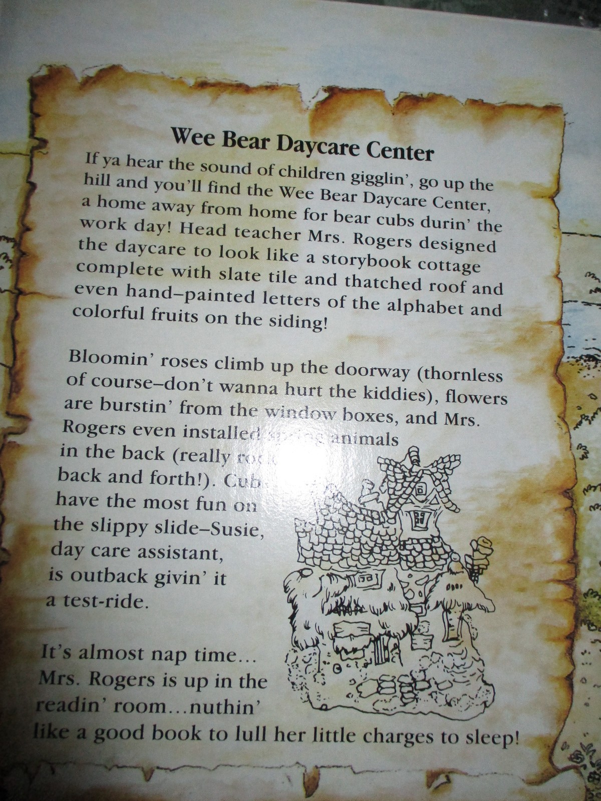 Boyds Bearly Built Villages “Wee Bear Daycare Center” & Accesories 19025 NIB