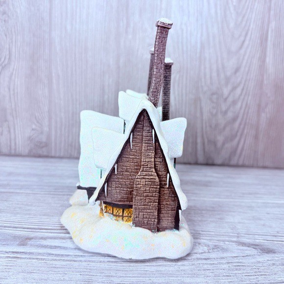 Harry Potter Three Broomsticks Pub Bradford Exchange Hawthorne Village RARE work