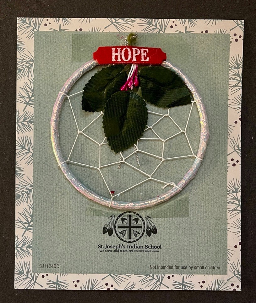 Small 3.5″ Dreamcatcher CHRISTMAS ORNAMENT New and Sealed