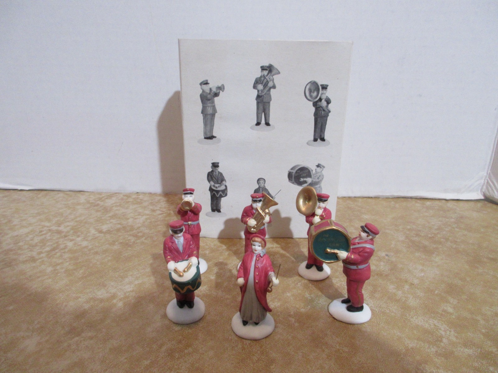 Dept. 56 1988 Heritage CIC Salvation Army Band #5985-4 6 Pc. Set