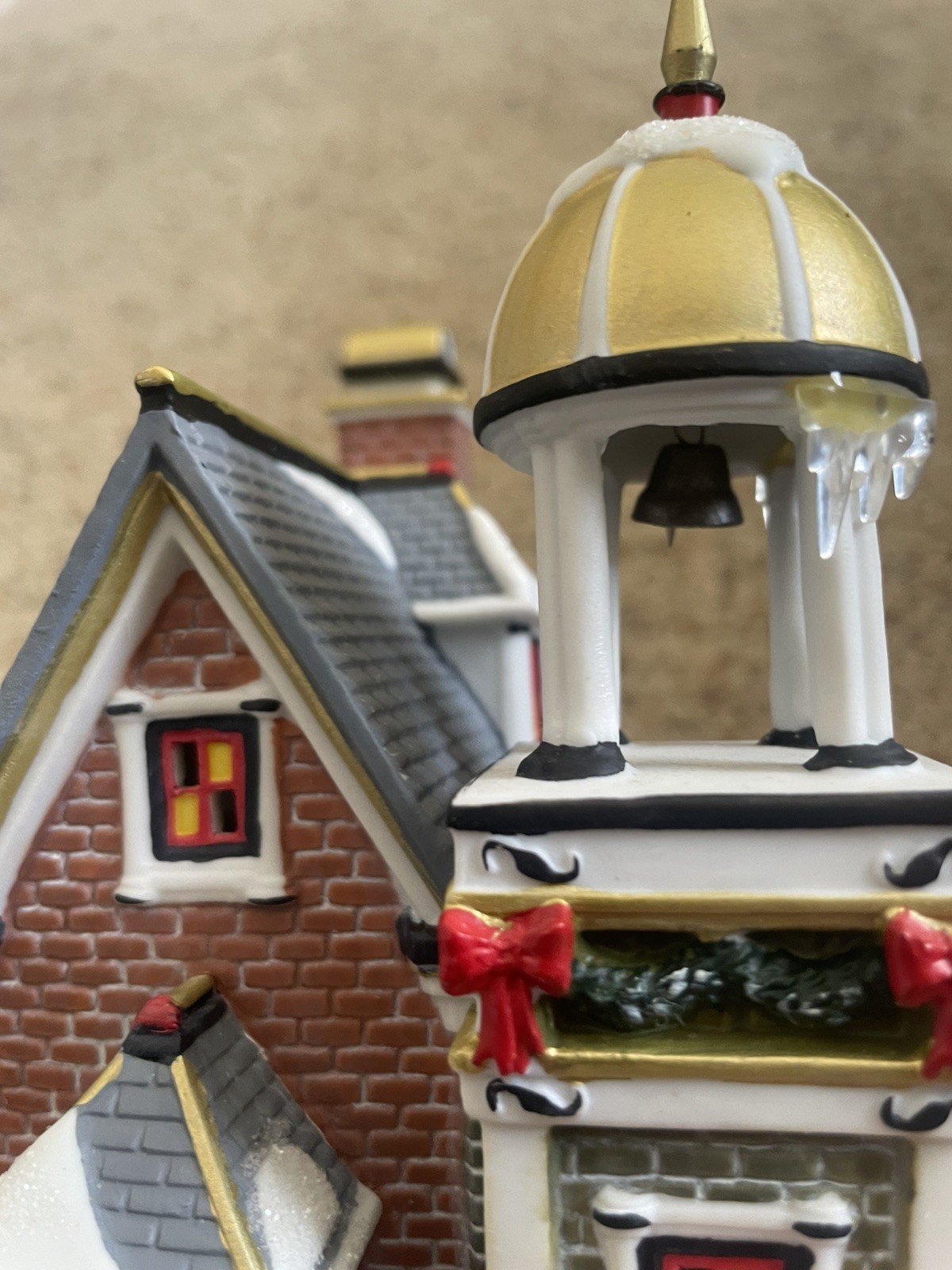 Dept 56 A Christmas Story Village ~ THE FIRE HOUSE ~light up unused