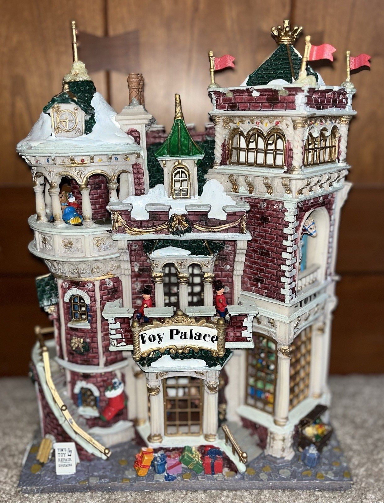 Lemax Toy Palace Essex Street facade Lighted Village 2003