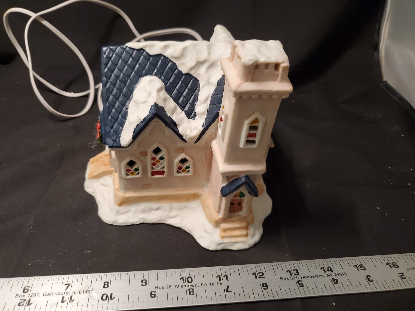 CHURCH Christmas Valley Mainstreet Collection Collectors Series IOB