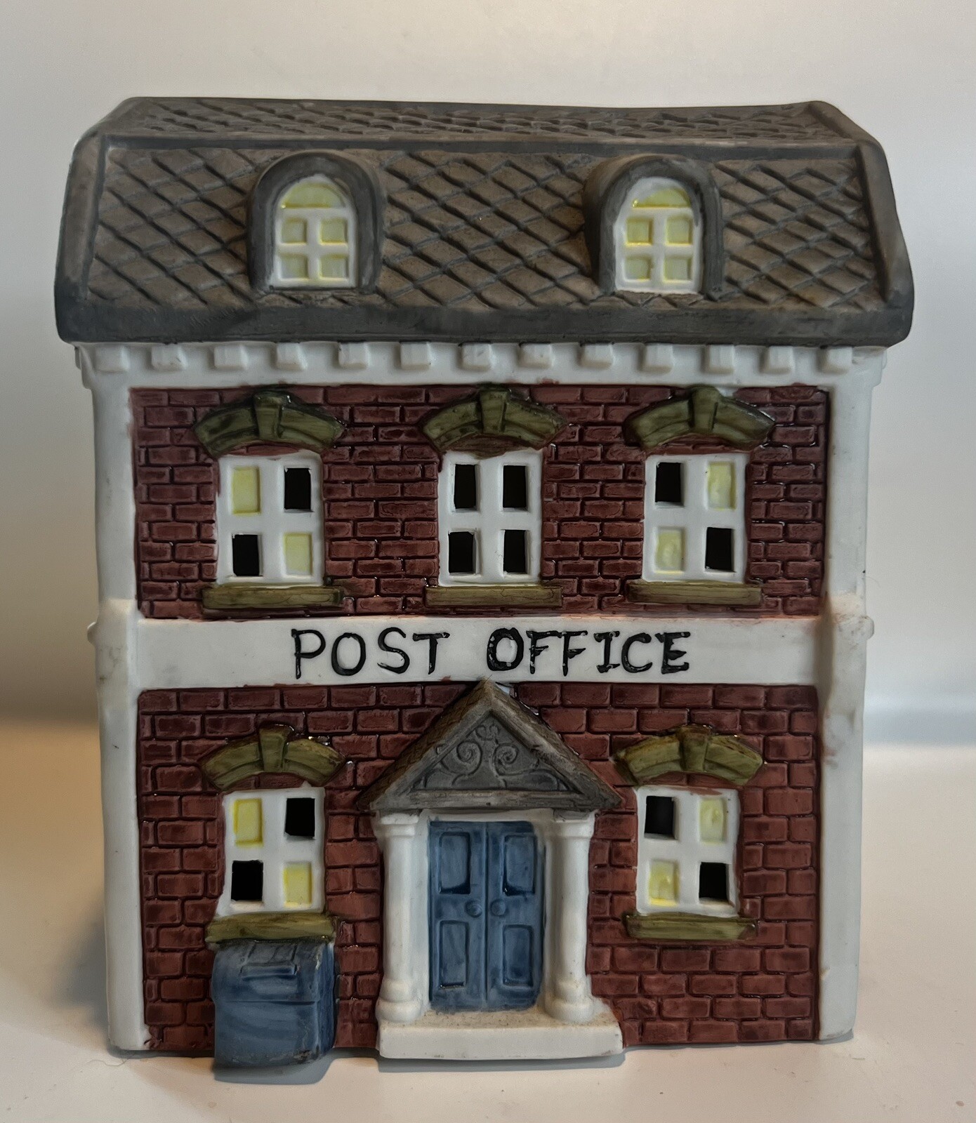 Vintage Christmas Village Post Office