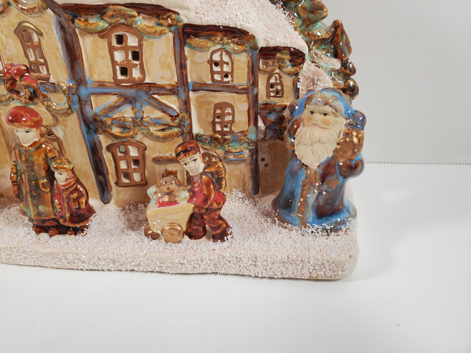Vintage Christmas Ceramic House – Kirkland’s Potters Garden II