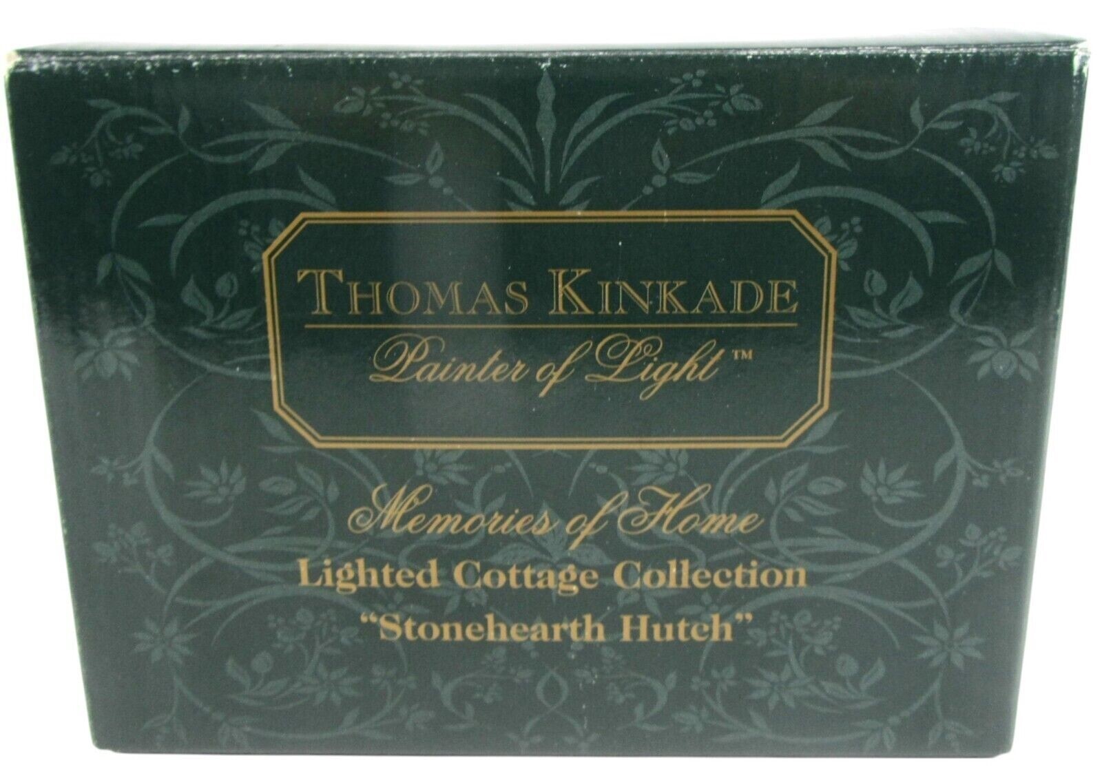 Thomas Kinkade Stonehearth Hutch Memories Of Home Lighted Cottage Collection Box