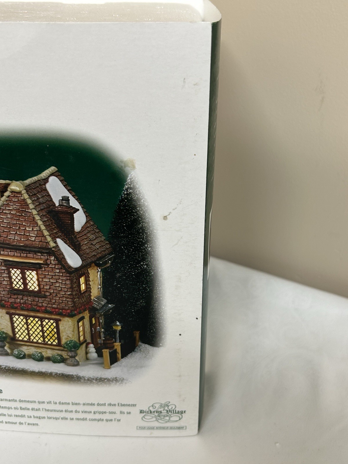 Department 56 Belle’s House A Christmas Carol