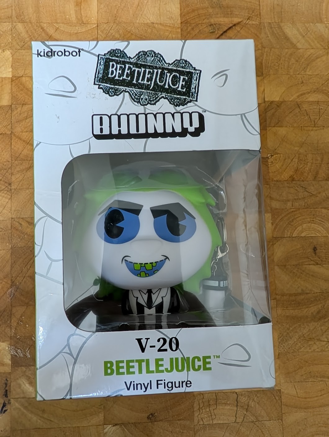 Kidrobot – Beetlejuice Bhunny 4 inch Vinyl Figure V20