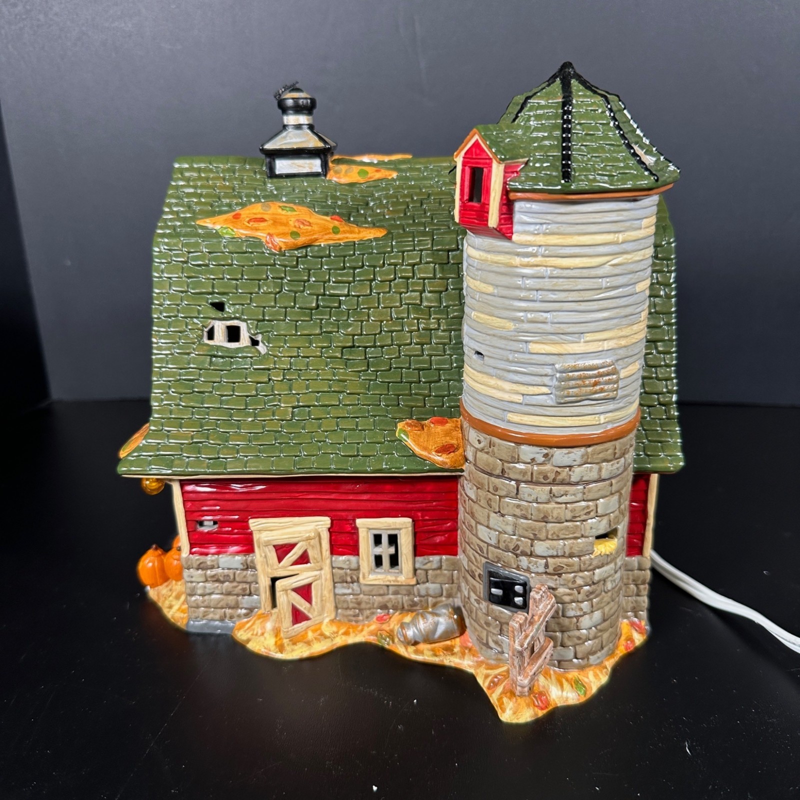 Dept 56 Original Snow Village Halloween HAUNTED BARN RETIRED Works Department 56