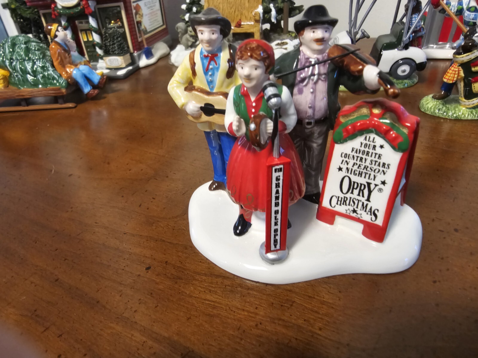 🚨 Department 56 Snow Village 54867 “Grand Ole Opry Carolers” Retired Vintage
