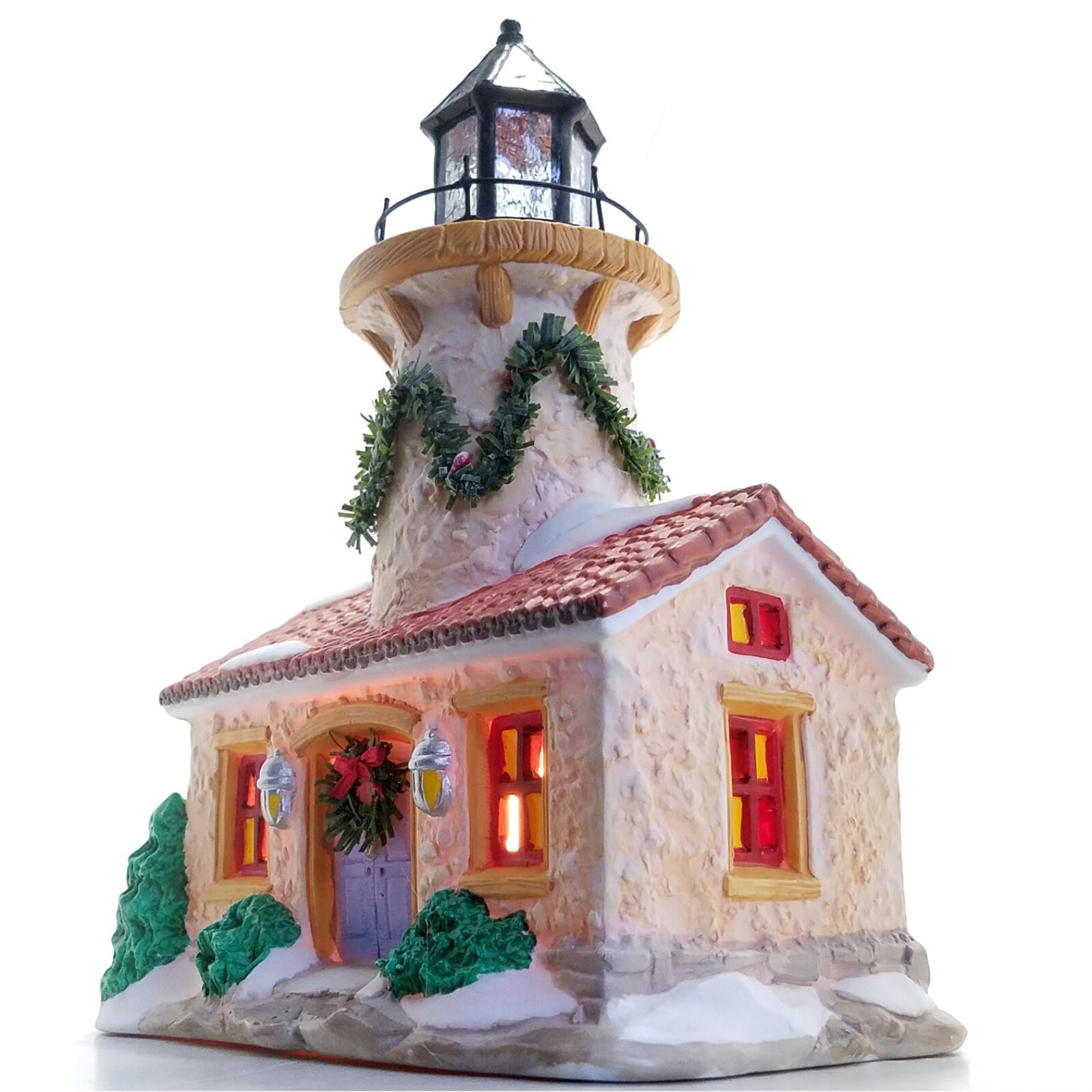 Seasonal Specialties Co 1998 The Stucco Lighthouse Retired #T03242 High Quality