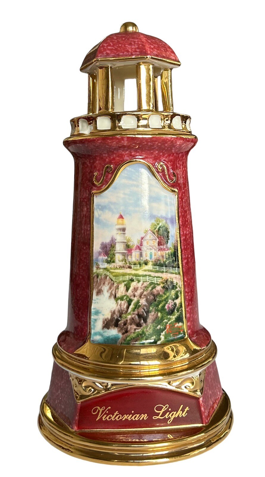 Thomas Kinkade – Painter Of Light – Victorian Illuminated Light House 2004