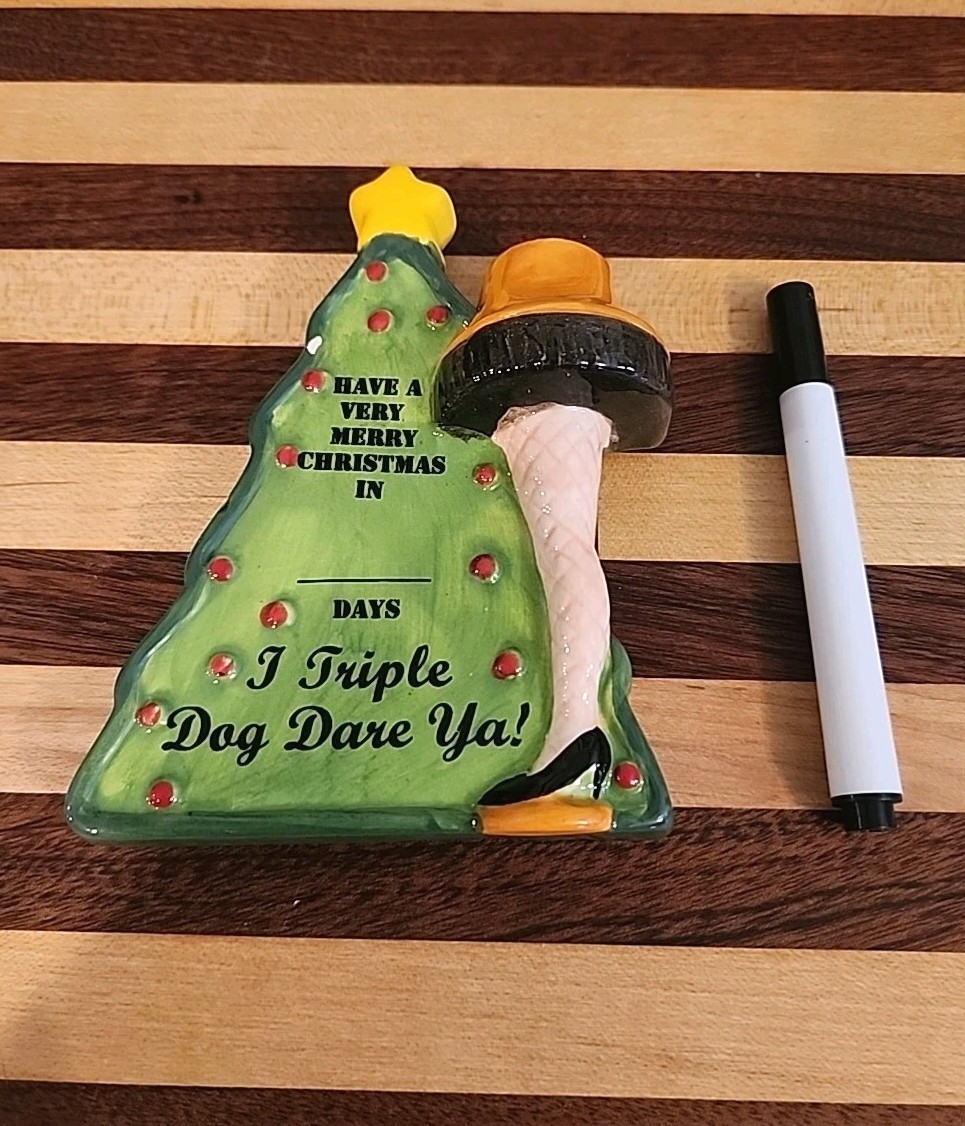 A Christmas Story Dept 56 Countdown To Christmas Leg Lamp Magnet