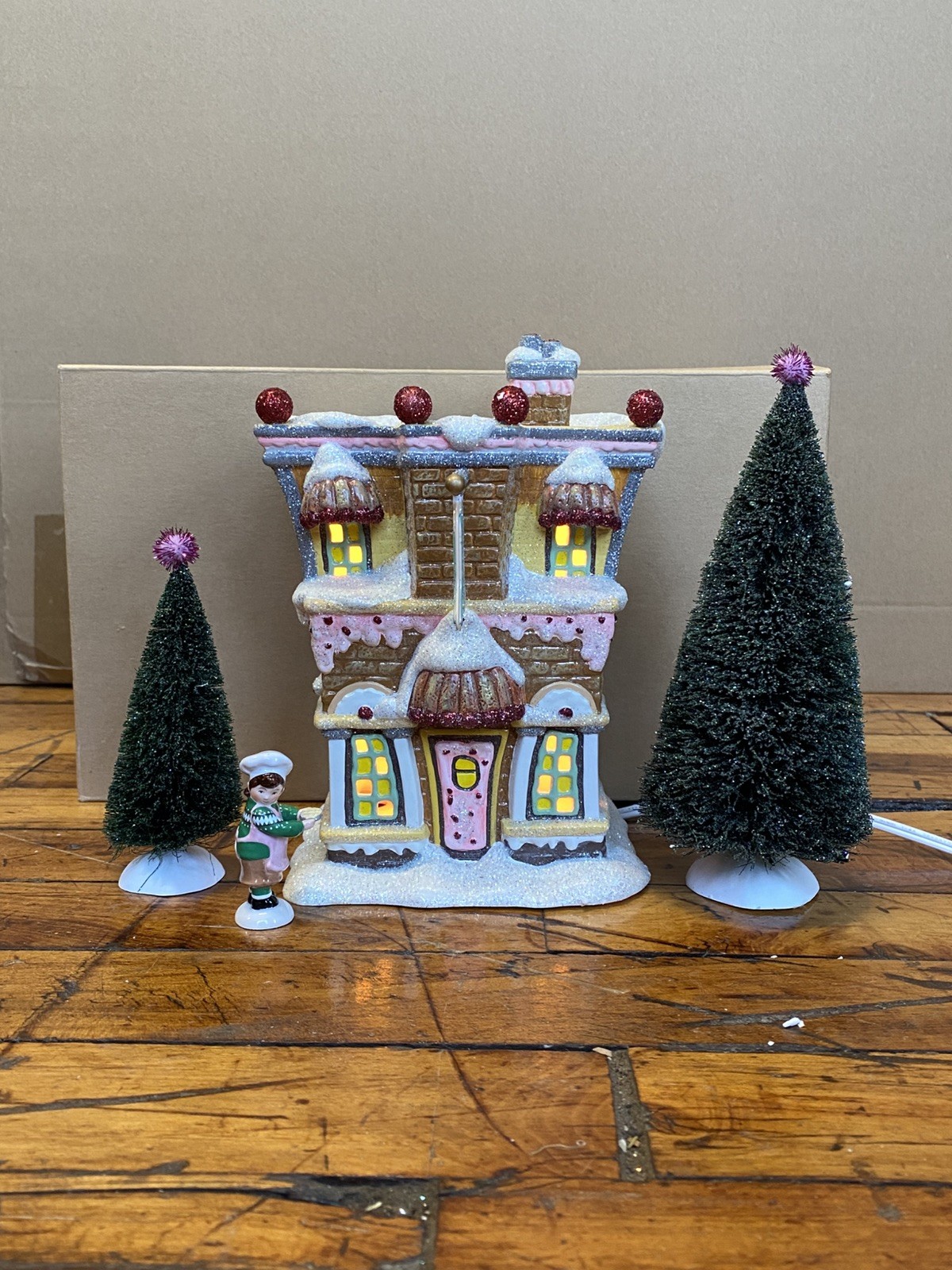 Department 56 Merryville Christmas Cookie Bakery Village House 2002 with Box