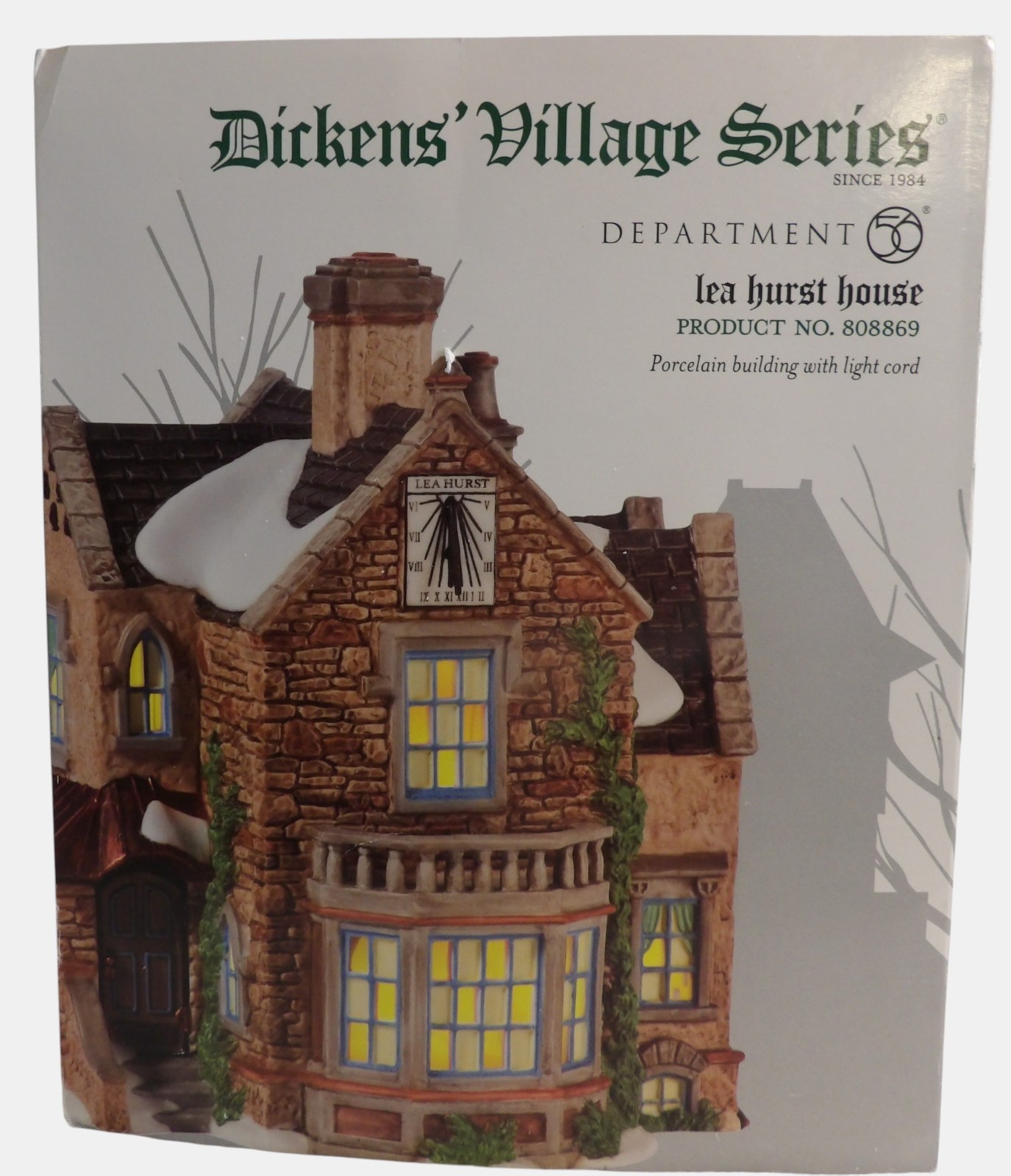 Dept 56 Dickens Village Lot 3 Lea Hurst House King’s Cakes Hampshire Sweeps w/ B