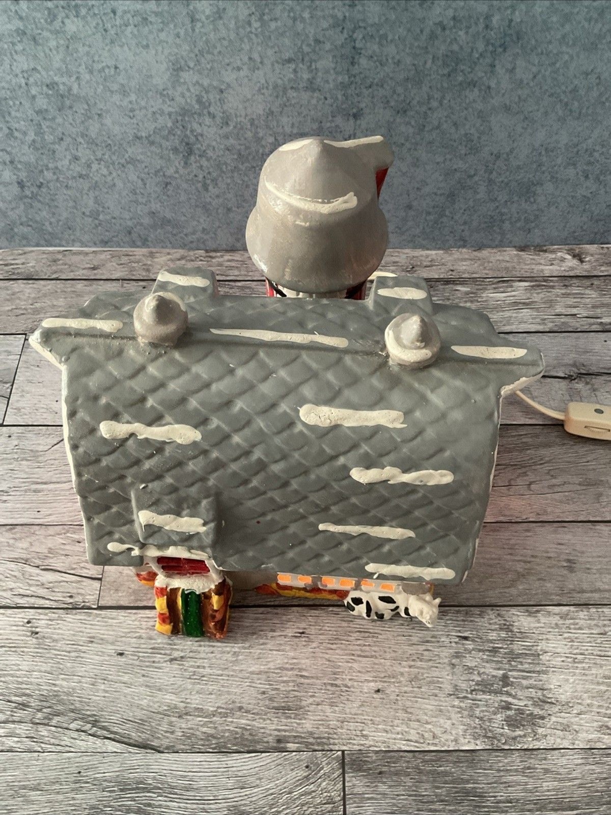 Vintage Department 56 Snow Village Red Barn & Silo.Snowhouse Series no box