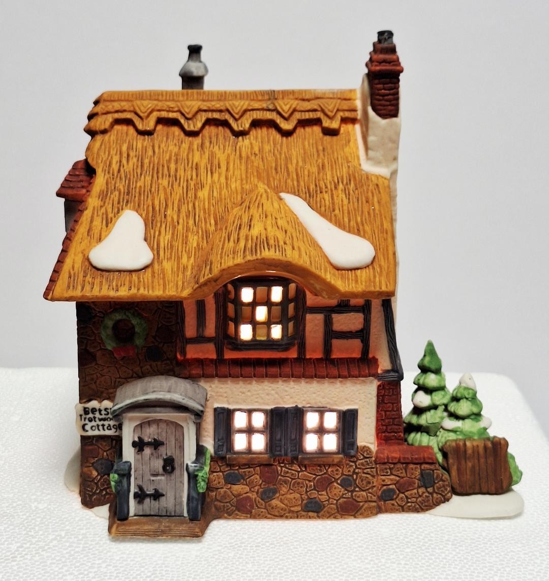 Dept 56 Dickens Village series David Copperfield Betsy Trotwood’s Cottage