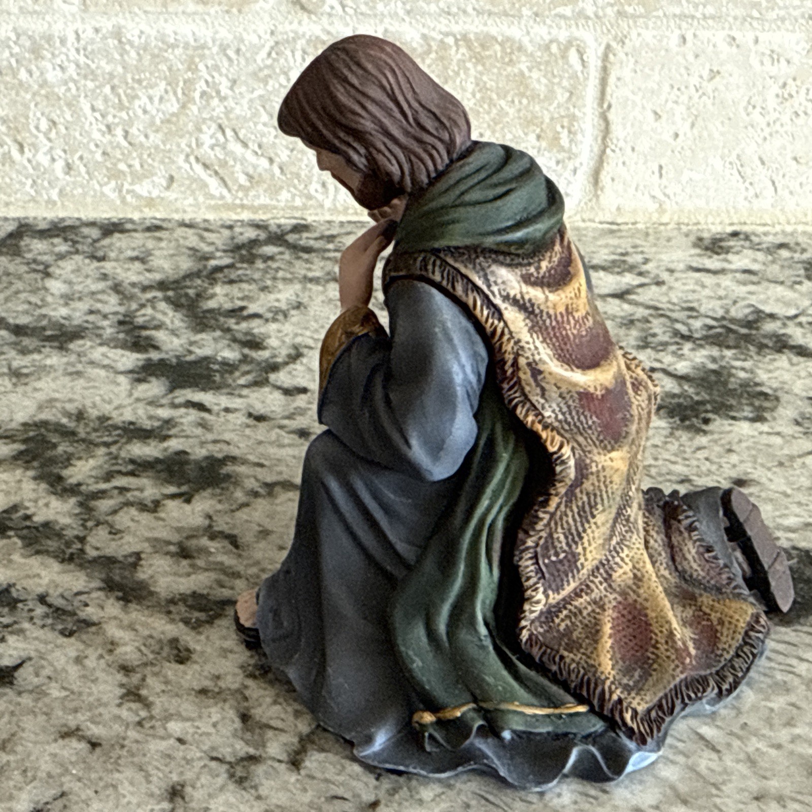 Vintage Thomas Kinkade Nativity Hawthorne Village Holy Family Jesus Numbered