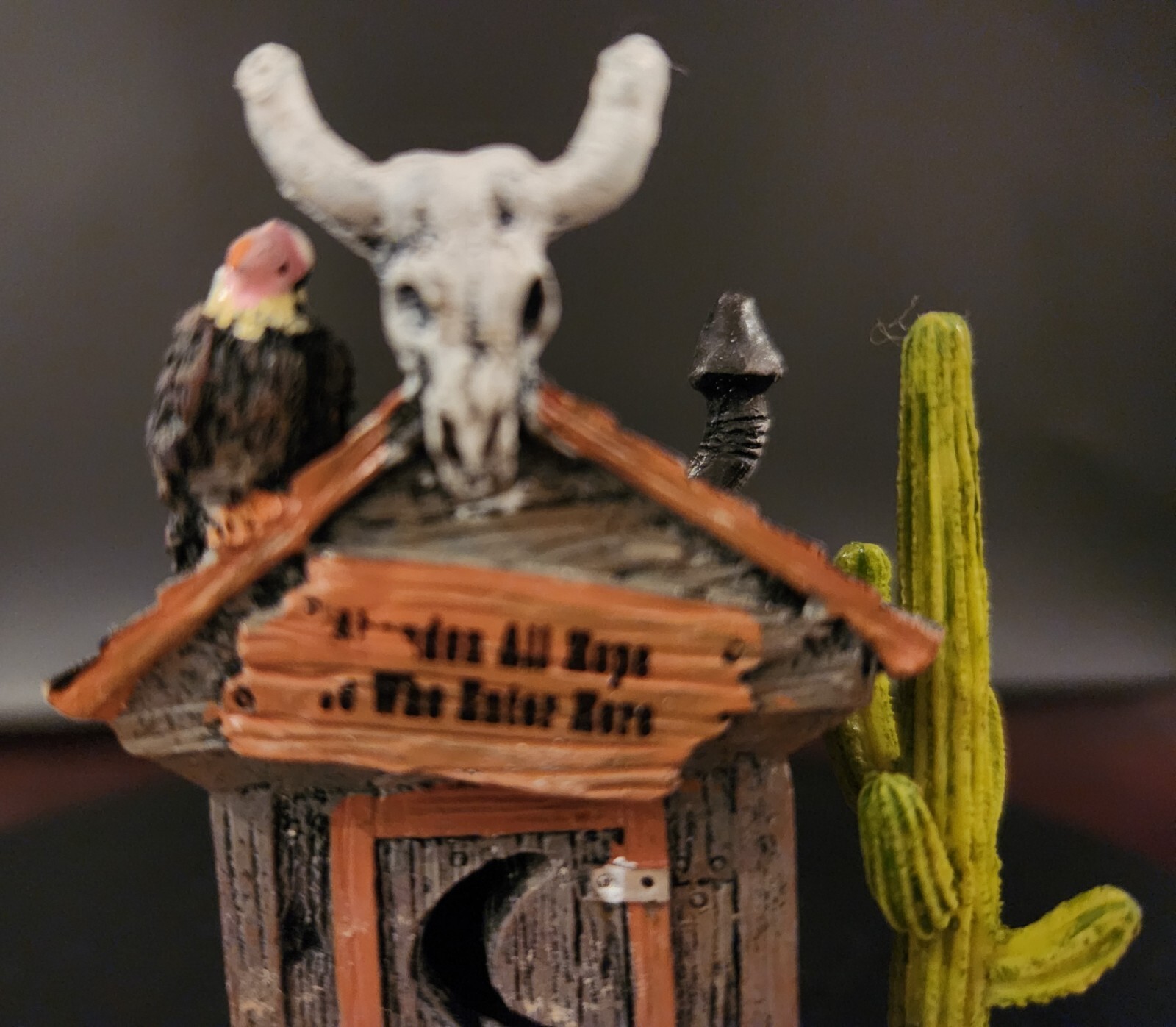Lemax Spooky Town HAUNTED OUTHOUSE #82493 • RETIRED • NIB