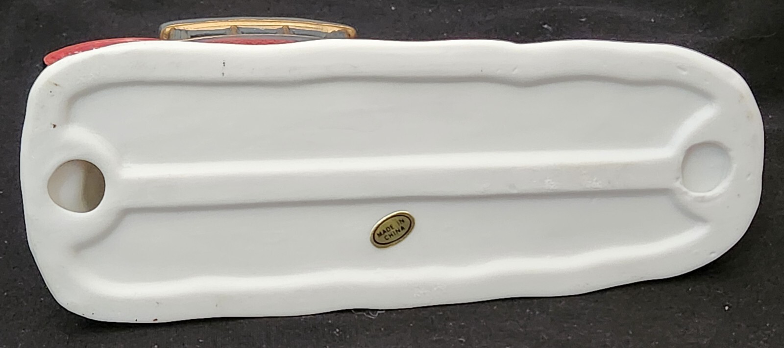 Dickens HORSE DRAWN CARRIAGE buggy Christmas Village building accessory DAMAGED
