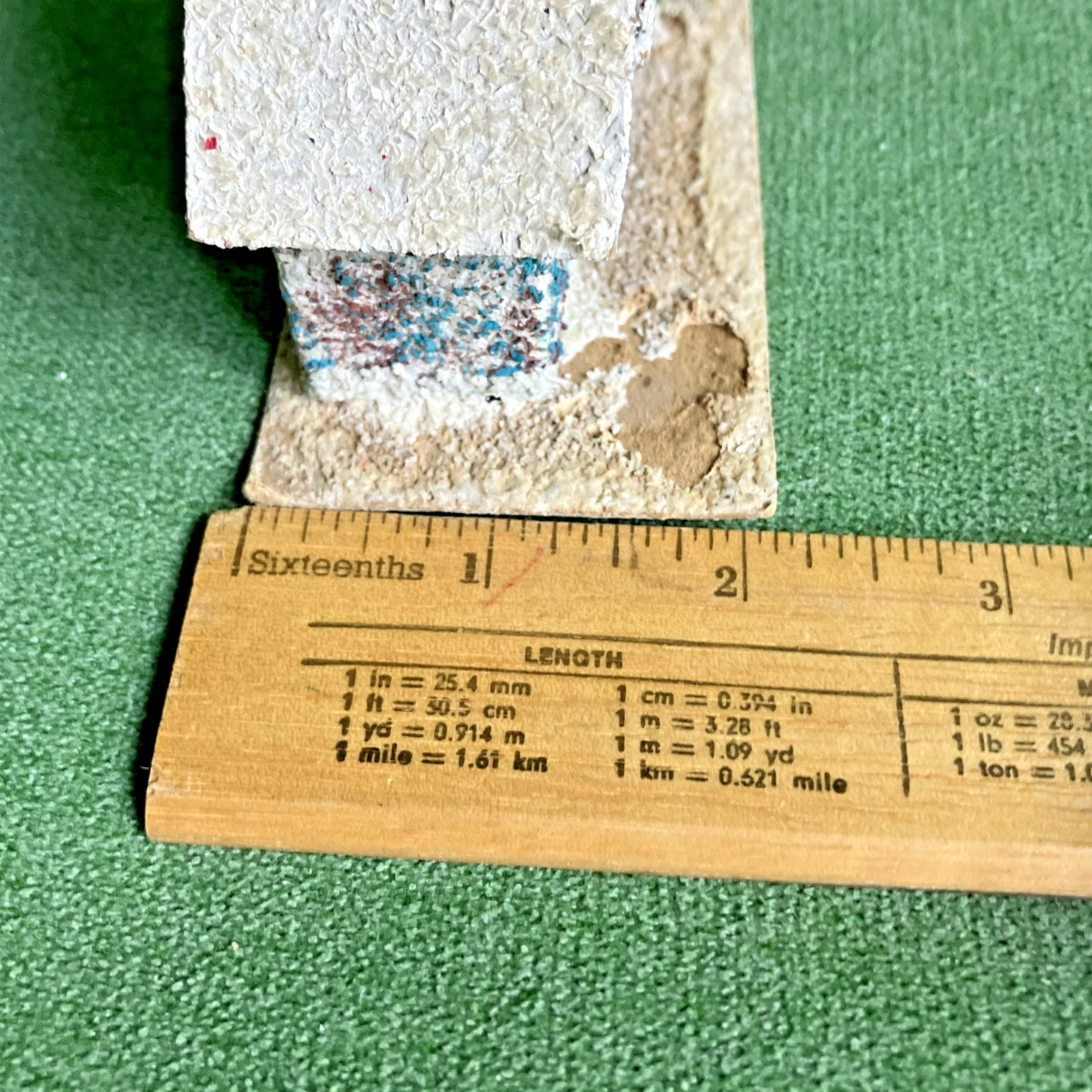 5 Different VTG Christmas Putz Houses, Cardboard w Mica Glitter, Windows, Trees