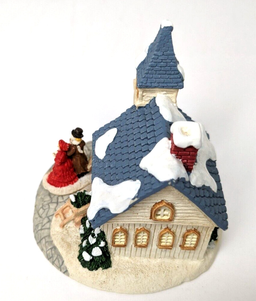 Crystal Falls Village Ornament First Community Church, No. 84234, Vintage, 1992