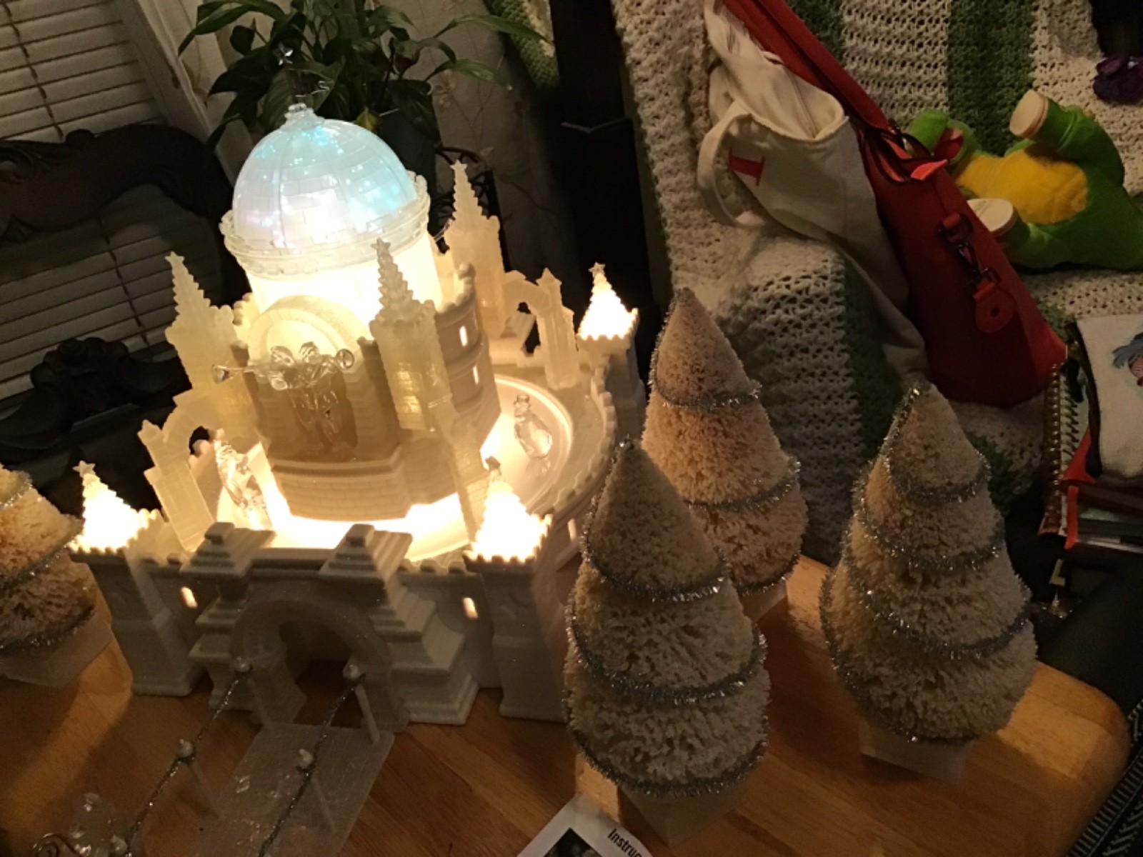 Dept 56 Crystal Ice Palace Special Edition Gift Set