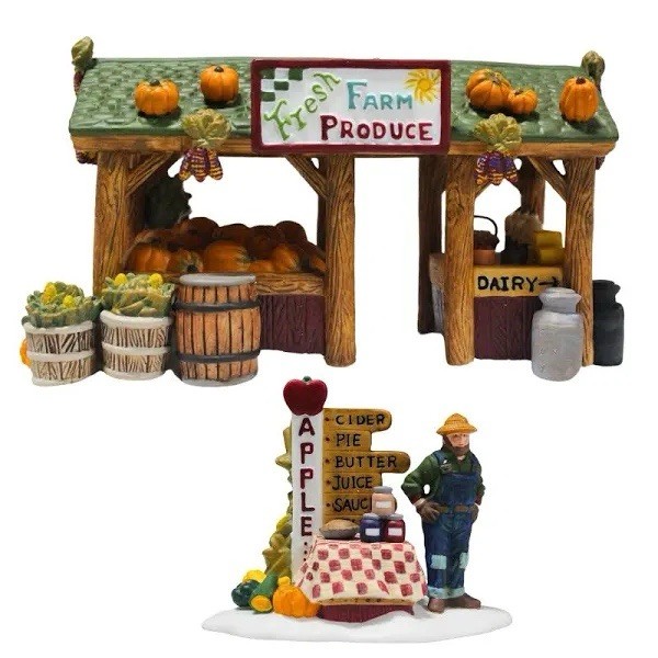 DEPT 56 FARMER’S MARKET 56637 New England Village