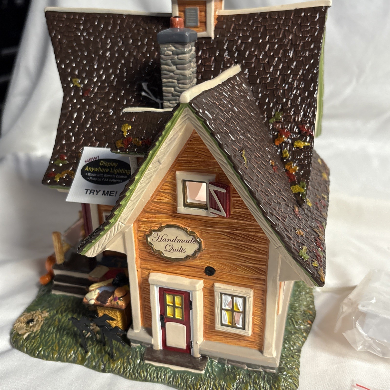 Dept 56 Snow Village Collection Scarecrow Harvest Festival Brand New Unused NIB