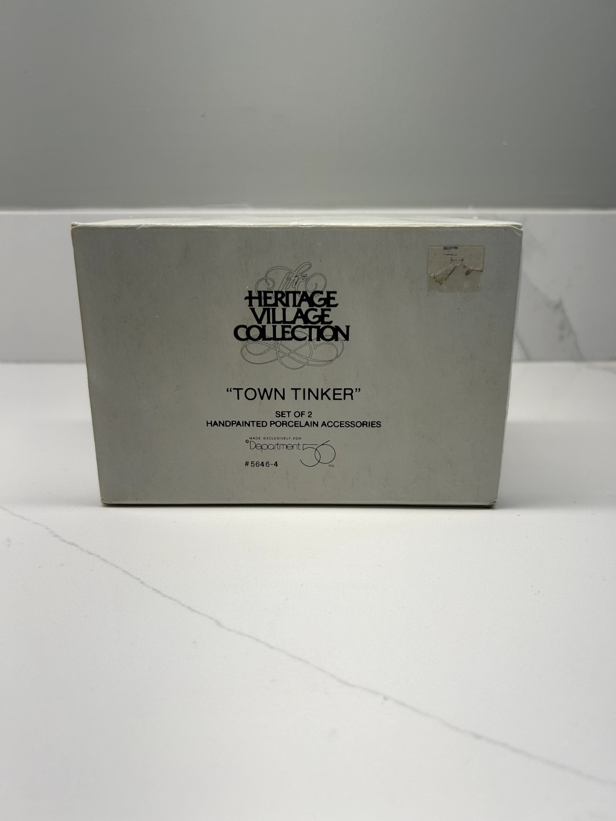 Dept 56 Heritage Village “Town Tinker “#56464 Retired 1992-1995