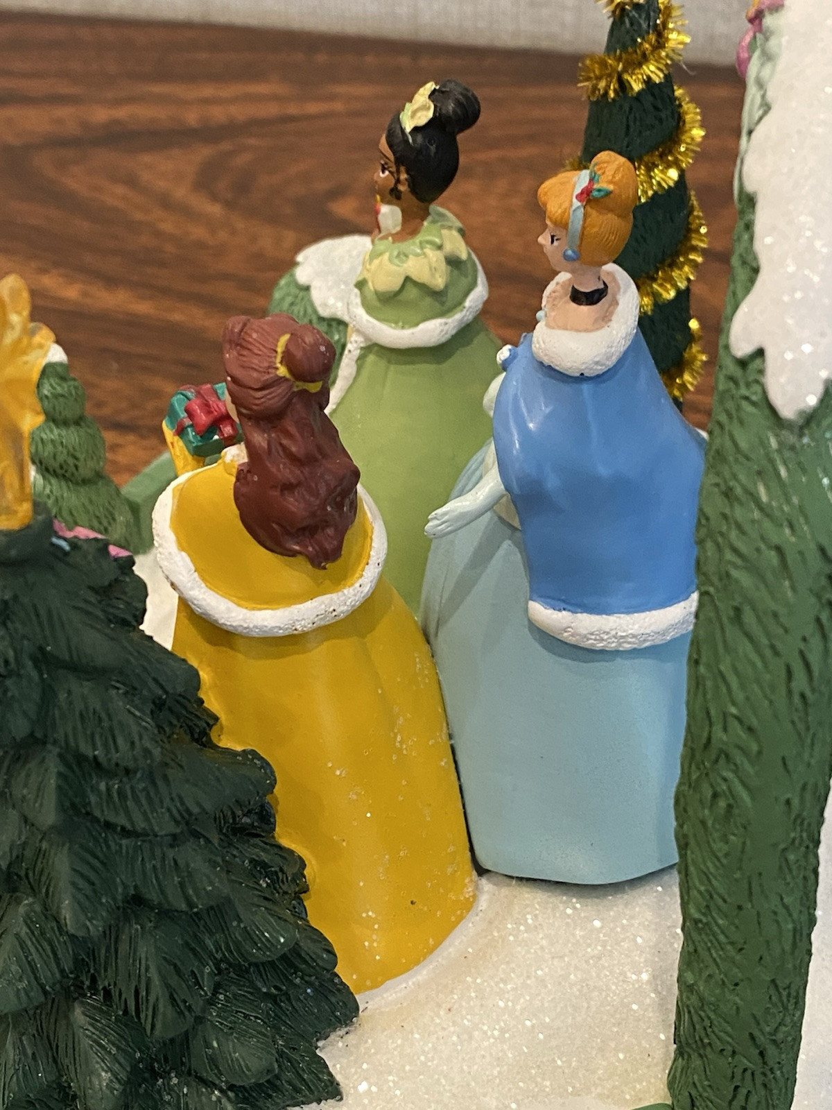 St. Nicholas Square Village Disney Princess Topiary Accessory Hand-Painted