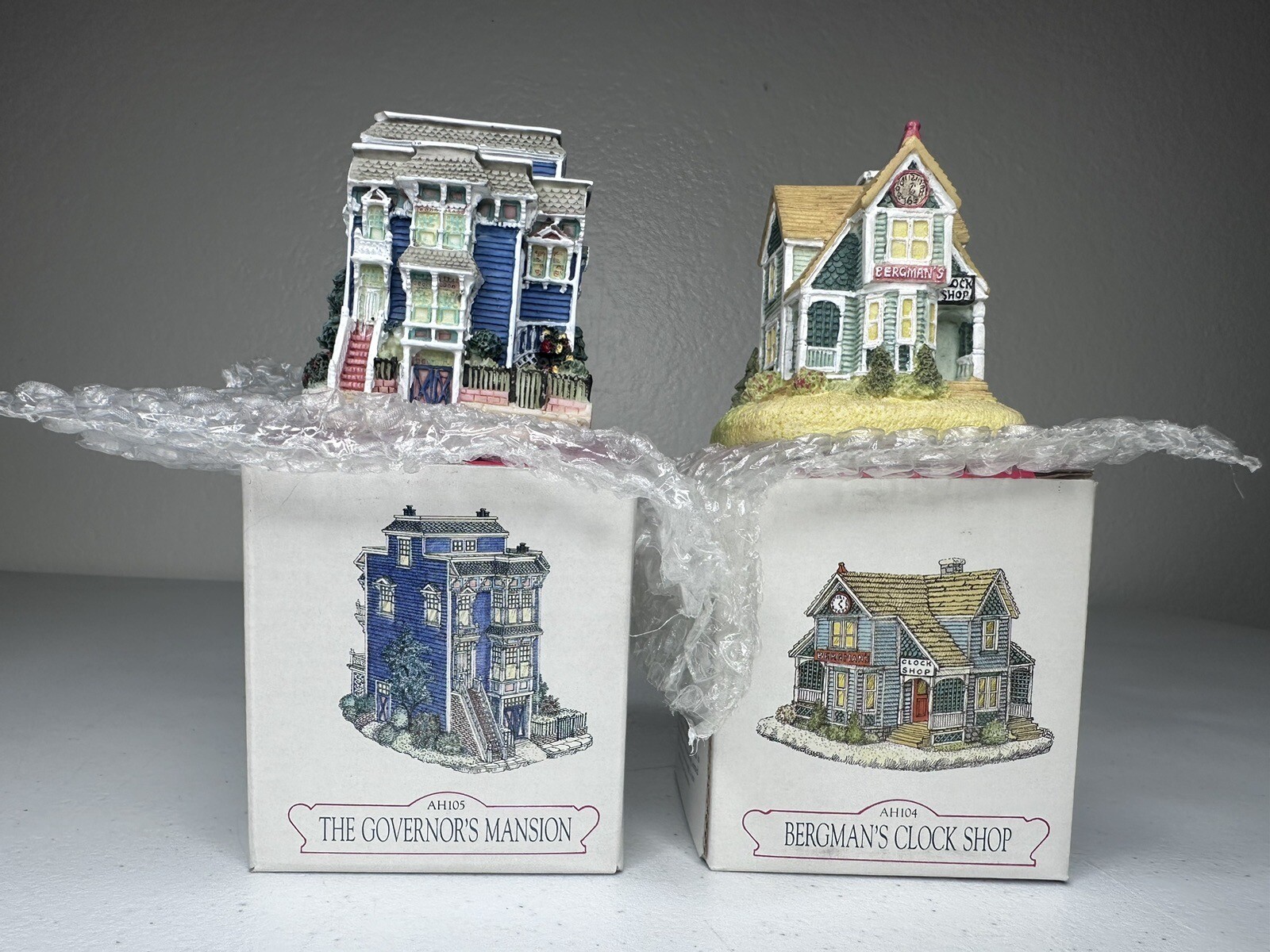 New Liberty Falls Historical Miniatures – Governor’s Mansion & Clock Shop