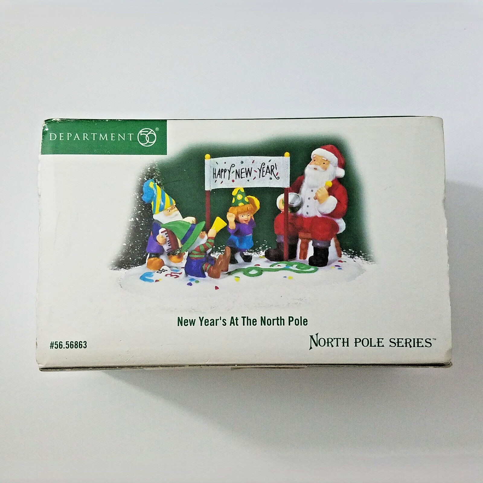 Dept 56 2003 New Year’s At The North Pole North Pole Snow Village Series #56863