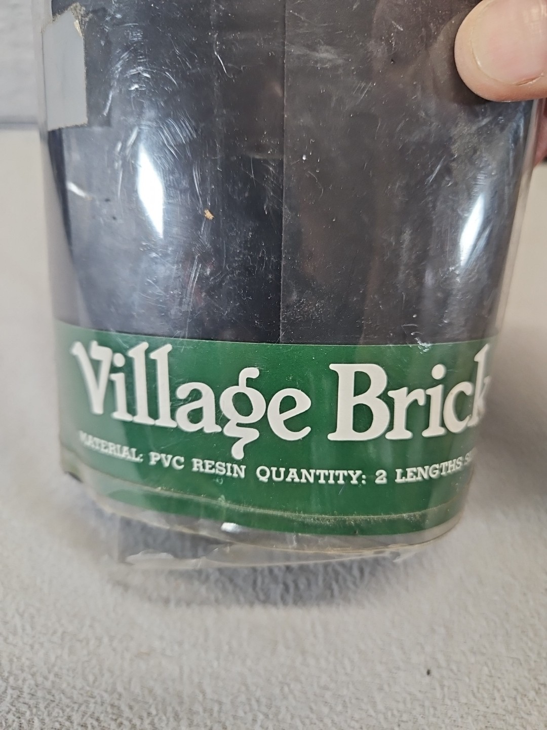 DEPT 56 Village Brick Road 2X 4.75″x36″ 52108 1991 UNUSED NEW (T9)