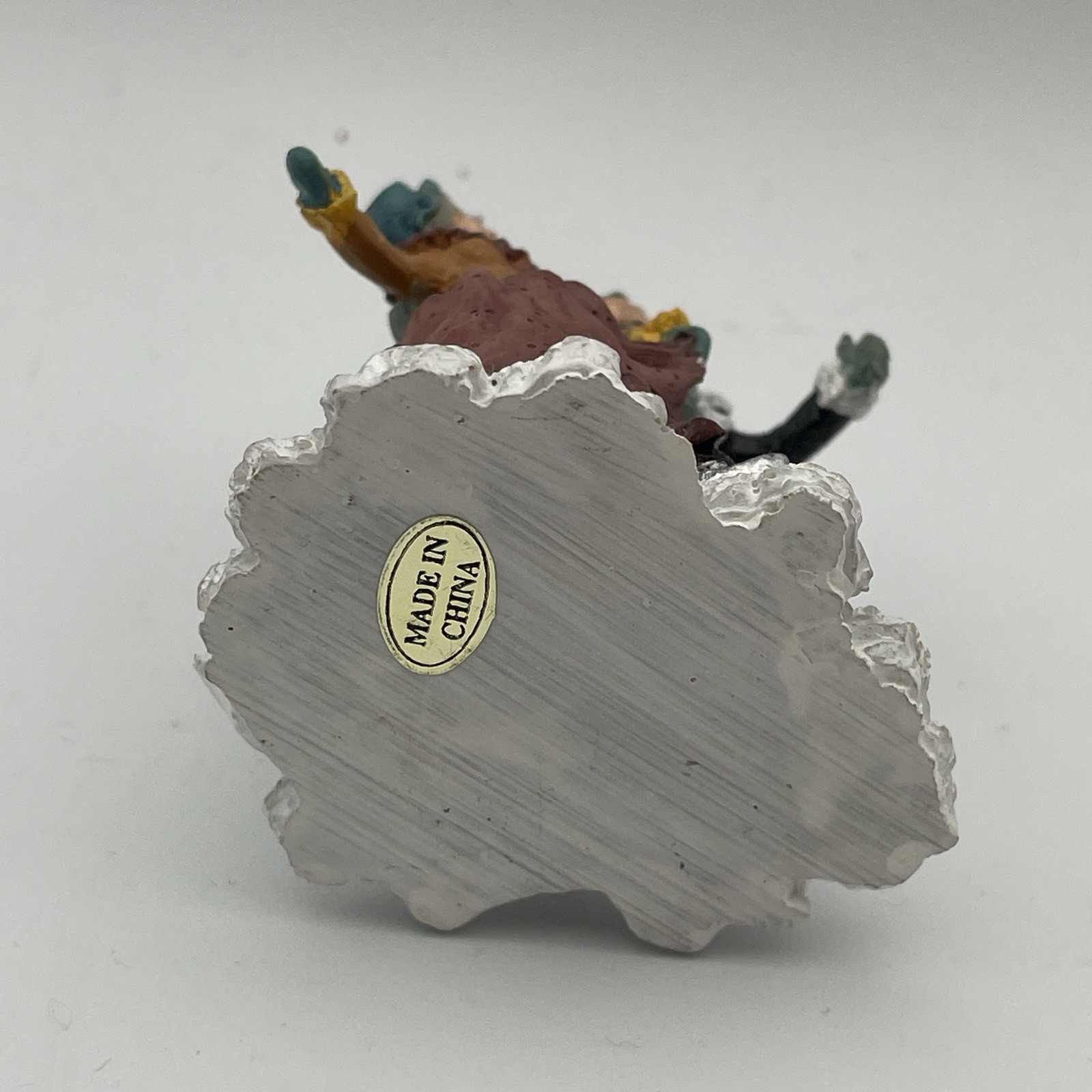 Christmas Village Accessories Old Man Woman Ice Skating Small Piece Replacement