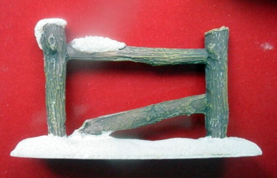 St Nicholas Square Split Rail Fence 4 Piece set