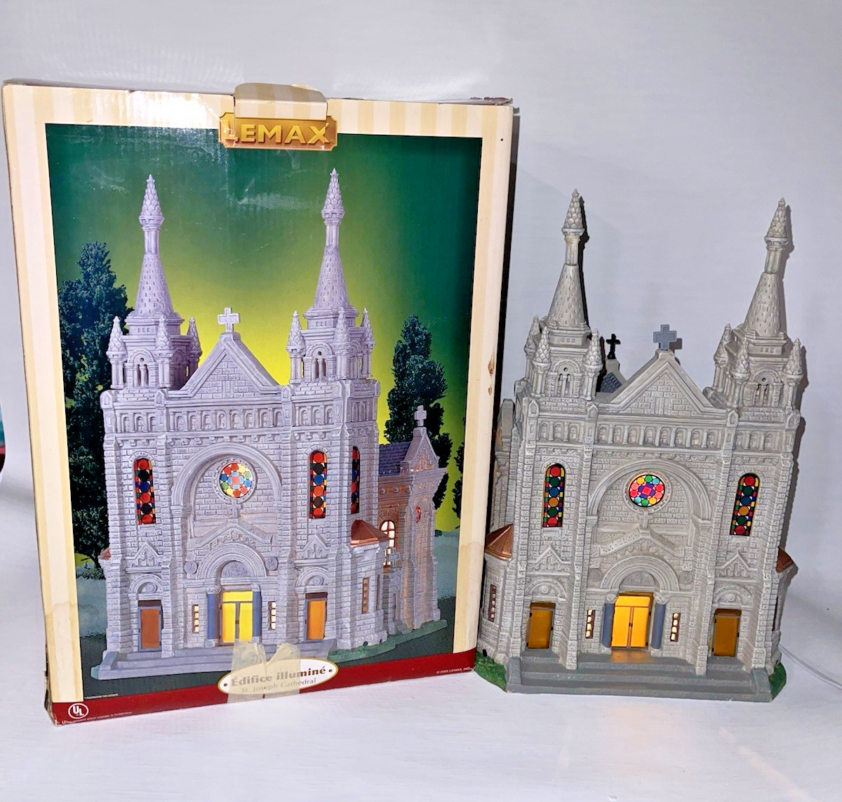 Rare Lemax 2005 St. Joseph Cathedral Sioux Falls South Dakota 55329 – with box